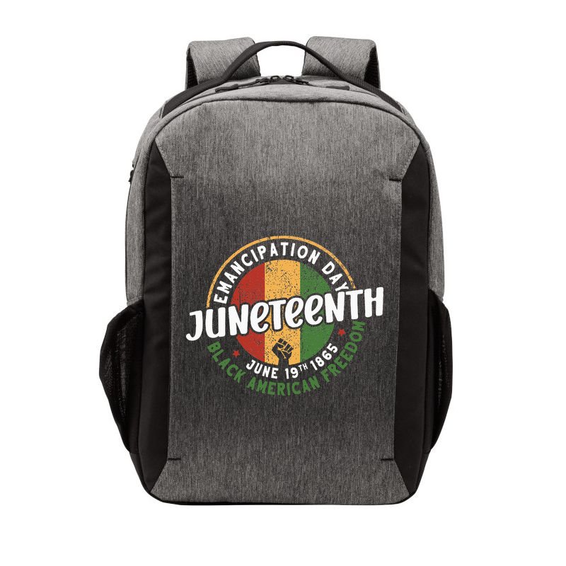 Juneteenth Emancipation Day Black American Freedom Vector Backpack