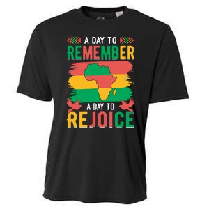 Juneteenth Emancipation Day A Day To Remember And Rejoice Cooling Performance Crew T-Shirt