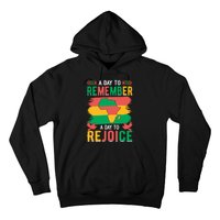 Juneteenth Emancipation Day A Day To Remember And Rejoice Hoodie