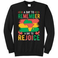 Juneteenth Emancipation Day A Day To Remember And Rejoice Sweatshirt