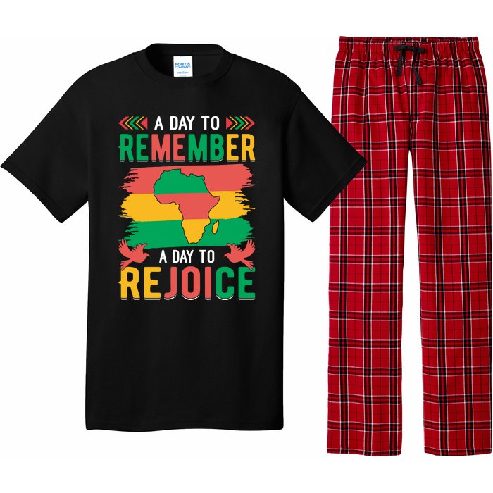 Juneteenth Emancipation Day A Day To Remember And Rejoice Pajama Set