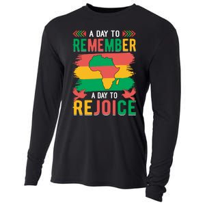 Juneteenth Emancipation Day A Day To Remember And Rejoice Cooling Performance Long Sleeve Crew