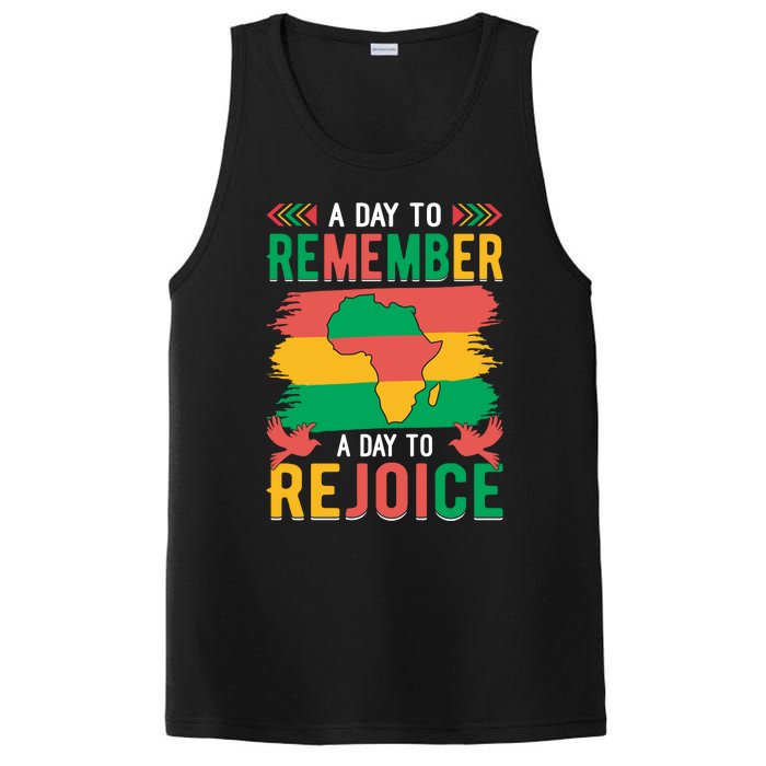 Juneteenth Emancipation Day A Day To Remember And Rejoice PosiCharge Competitor Tank