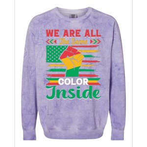 Juneteenth Emancipation Day Celebration Colorblast Crewneck Sweatshirt