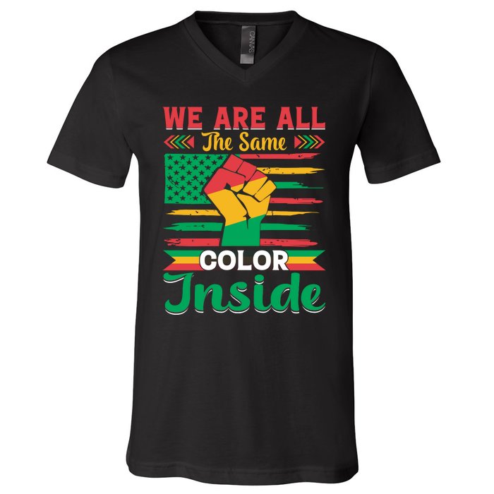 Juneteenth Emancipation Day Celebration V-Neck T-Shirt