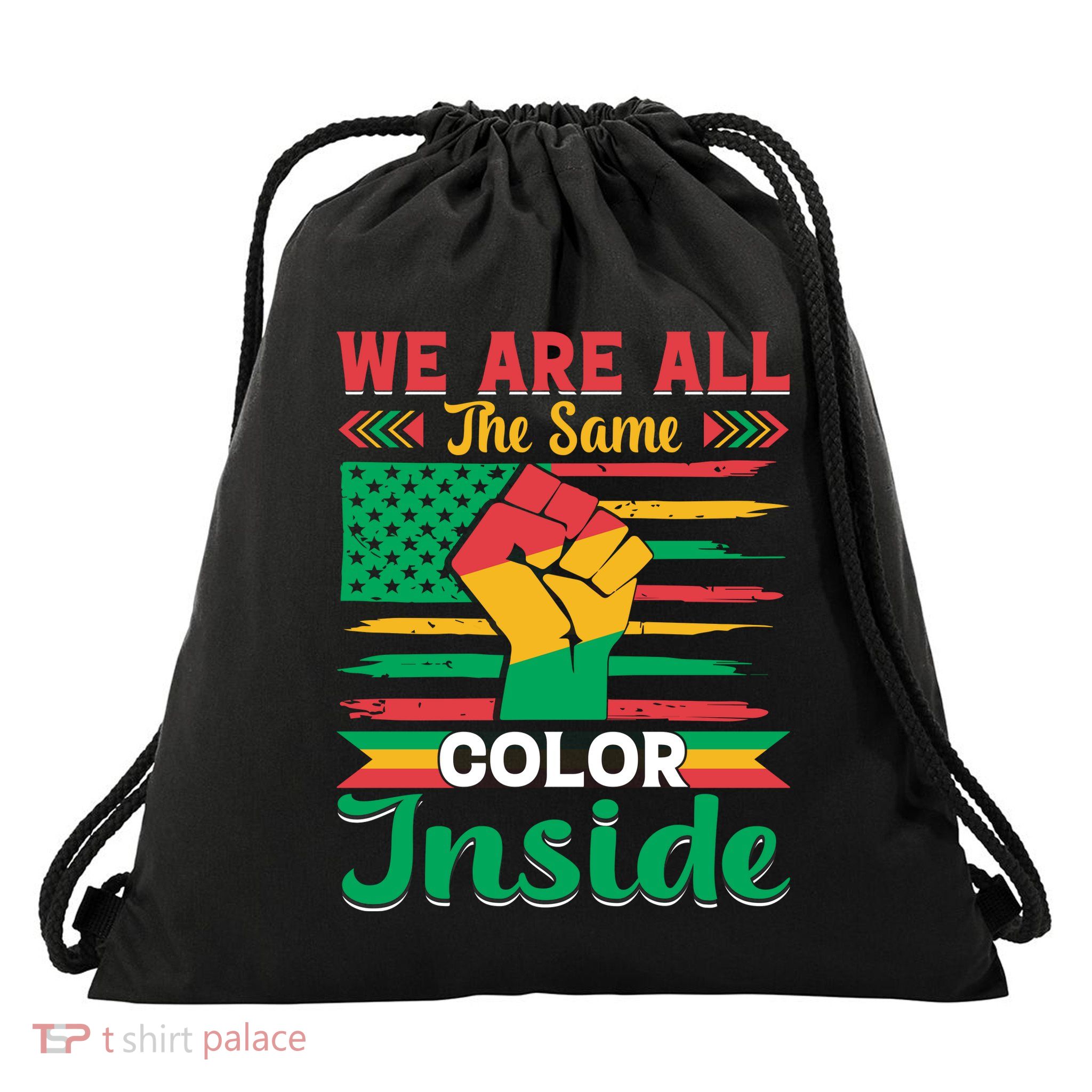 Juneteenth Emancipation Day Celebration Drawstring Bag