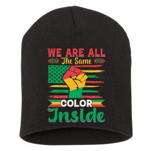 Juneteenth Emancipation Day Celebration Short Acrylic Beanie