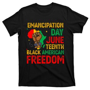 Juneteenth Emancipation Day Black American Freedom T-Shirt