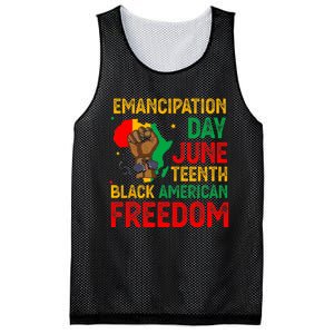 Juneteenth Emancipation Day Black American Freedom Mesh Reversible Basketball Jersey Tank