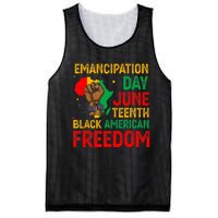 Juneteenth Emancipation Day Black American Freedom Mesh Reversible Basketball Jersey Tank