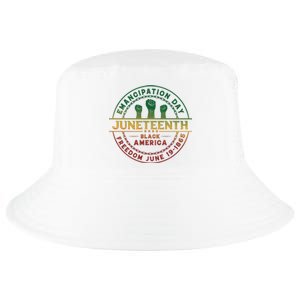 Juneteenth Emancipation Day Freedom 1865 Black America Cool Comfort Performance Bucket Hat