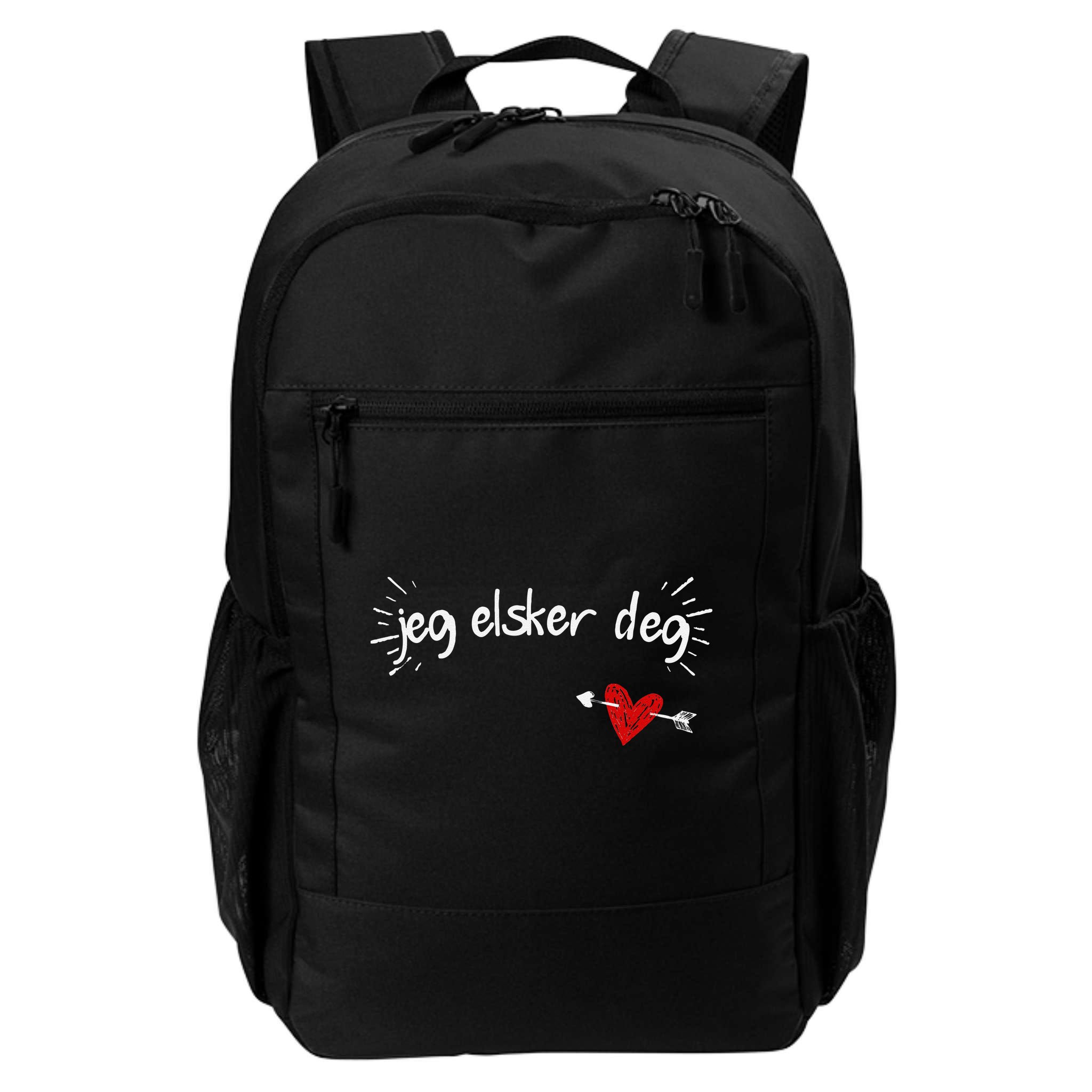 Jeg Elsker Deg I Love You In Norwegian Backpack