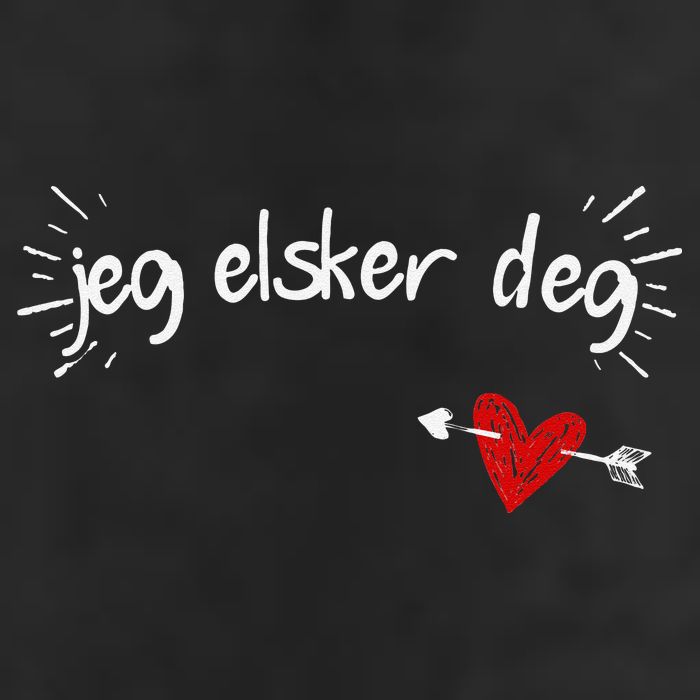 Jeg Elsker Deg I Love You In Norwegian Adult Drive Performance Visor