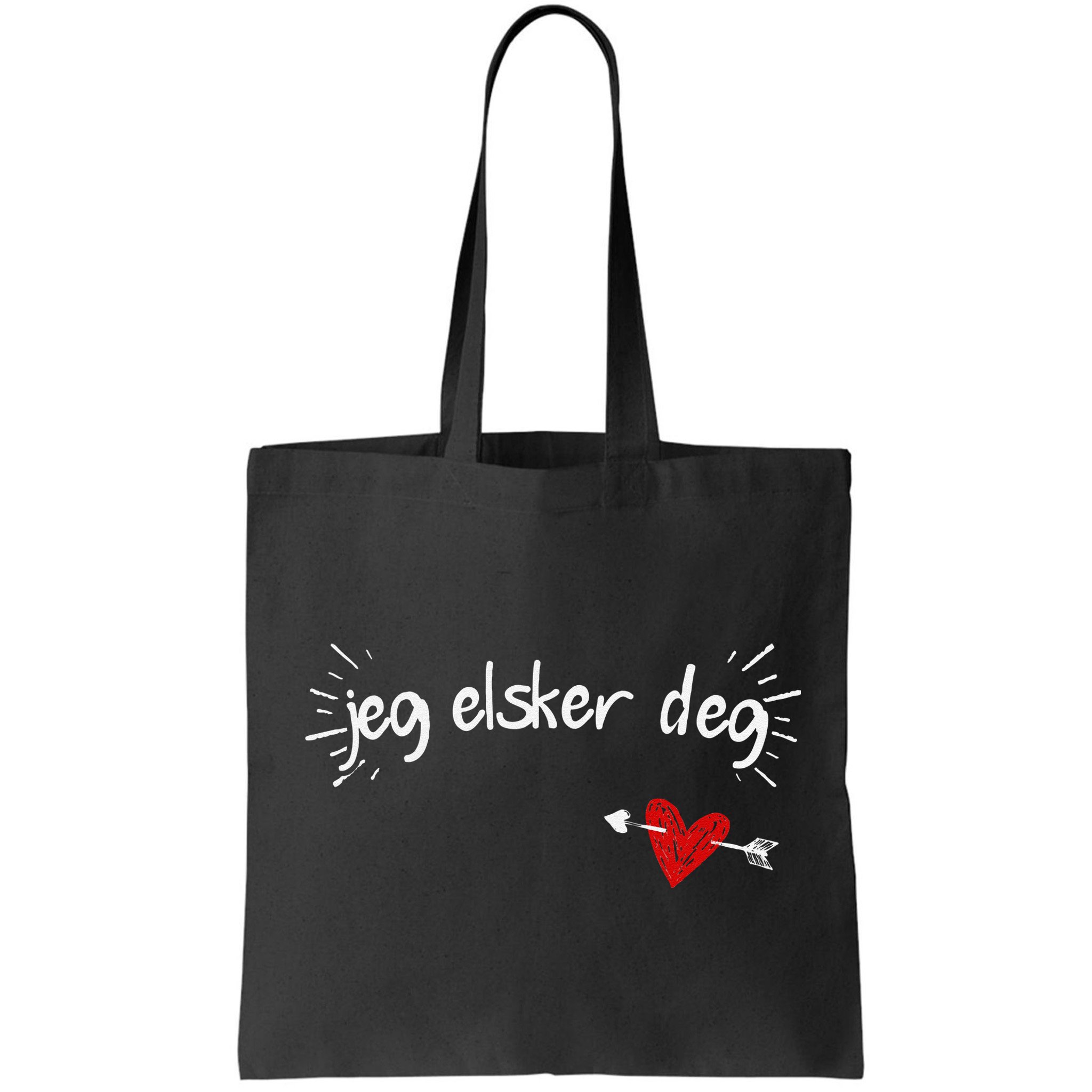Jeg Elsker Deg I Love You In Norwegian Bag