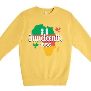 Juneteenth Emancipation Day Commemoration Premium Crewneck Sweatshirt