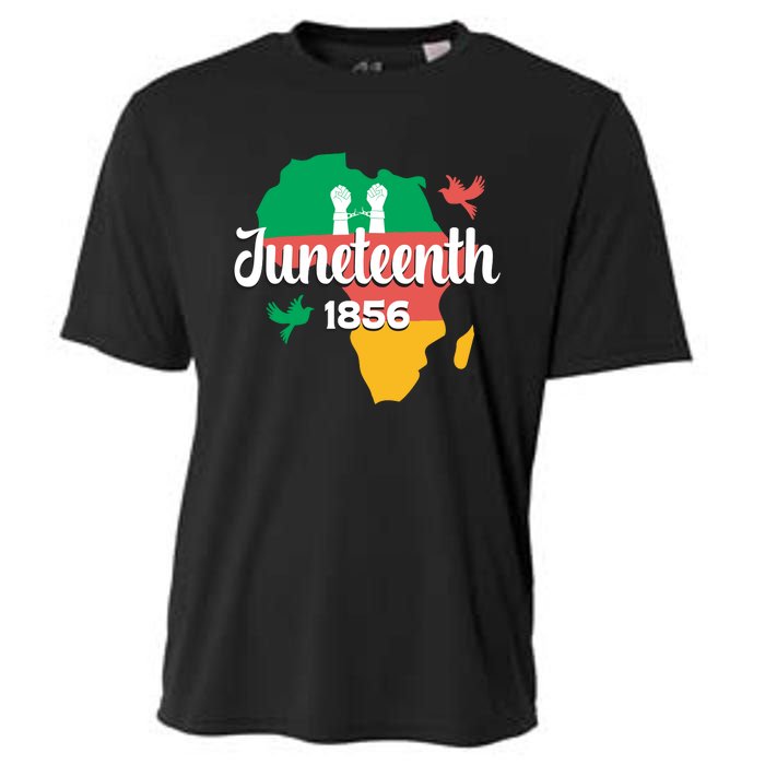 Juneteenth Emancipation Day Commemoration Cooling Performance Crew T-Shirt