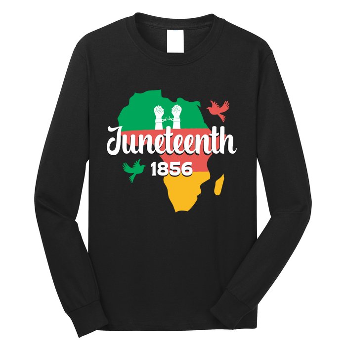 Juneteenth Emancipation Day Commemoration Long Sleeve Shirt