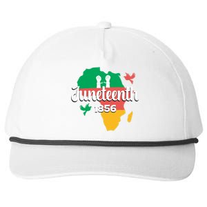 Juneteenth Emancipation Day Commemoration Snapback Five-Panel Rope Hat