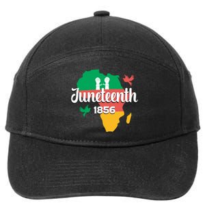 Juneteenth Emancipation Day Commemoration 7-Panel Snapback Hat