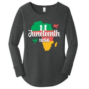 Juneteenth Emancipation Day Commemoration Women's Perfect Tri Tunic Long Sleeve Shirt