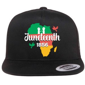 Juneteenth Emancipation Day Commemoration Flat Bill Trucker Hat