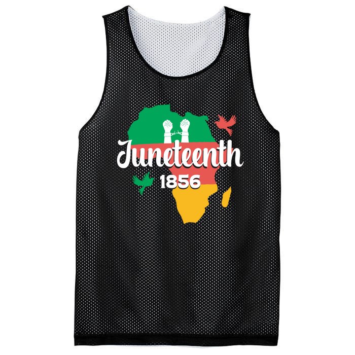 Juneteenth Emancipation Day Commemoration Mesh Reversible Basketball Jersey Tank