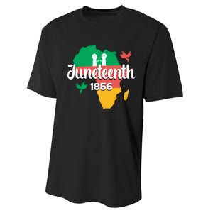 Juneteenth Emancipation Day Commemoration Performance Sprint T-Shirt