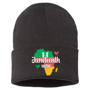 Juneteenth Emancipation Day Commemoration Sustainable Knit Beanie