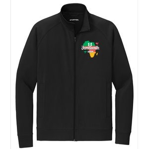 Juneteenth Emancipation Day Commemoration Stretch Full-Zip Cadet Jacket