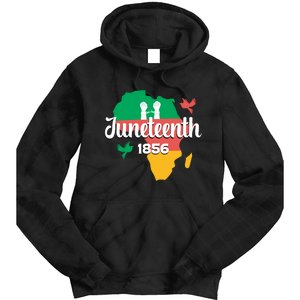 Juneteenth Emancipation Day Commemoration Tie Dye Hoodie