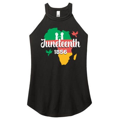 Juneteenth Emancipation Day Commemoration Women’s Perfect Tri Rocker Tank