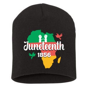 Juneteenth Emancipation Day Commemoration Short Acrylic Beanie