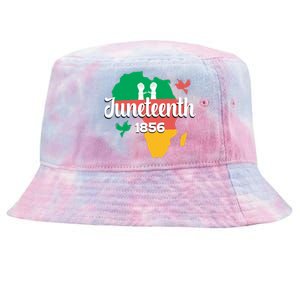 Juneteenth Emancipation Day Commemoration Tie-Dyed Bucket Hat