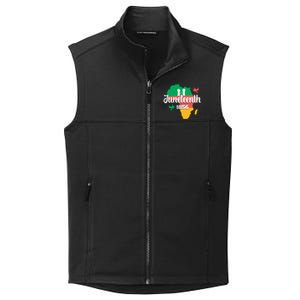 Juneteenth Emancipation Day Commemoration Collective Smooth Fleece Vest