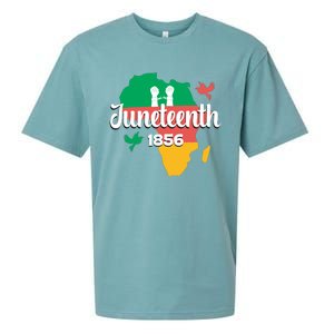 Juneteenth Emancipation Day Commemoration Sueded Cloud Jersey T-Shirt