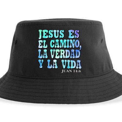 Jesus Es El Camino Premium Sustainable Bucket Hat