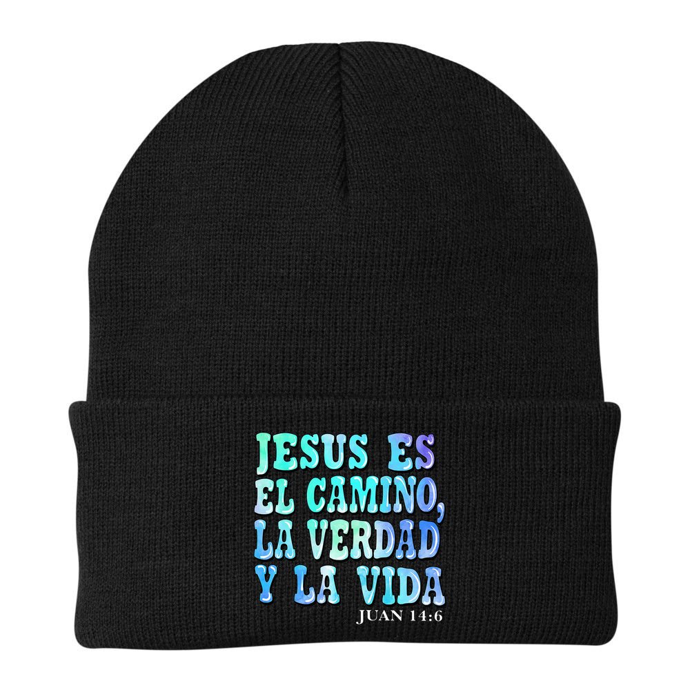 Jesus Es El Camino Premium Beanie