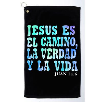 Jesus Es El Camino Premium Golf Towel