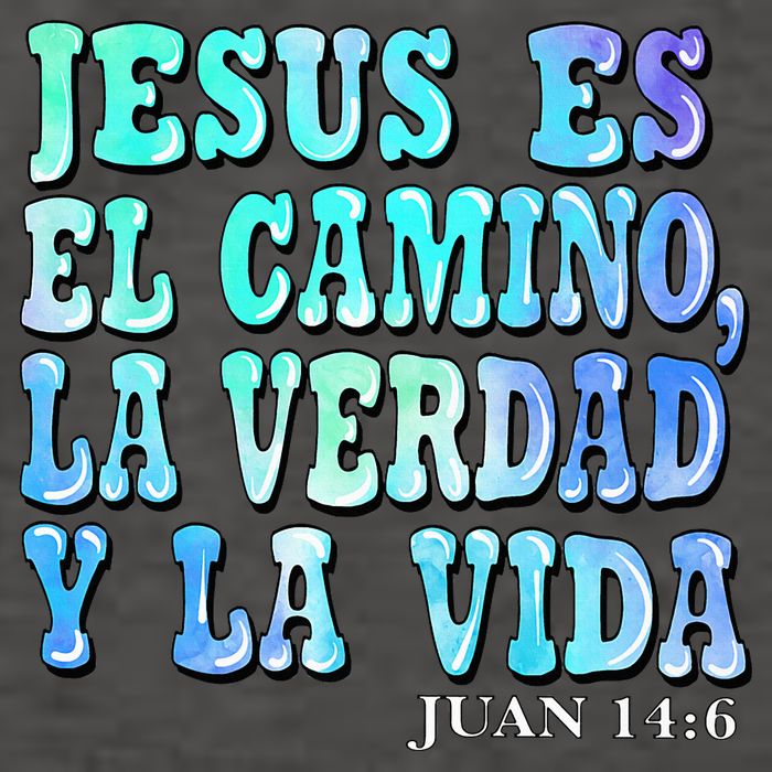 Jesus Es El Camino Premium Vector Backpack