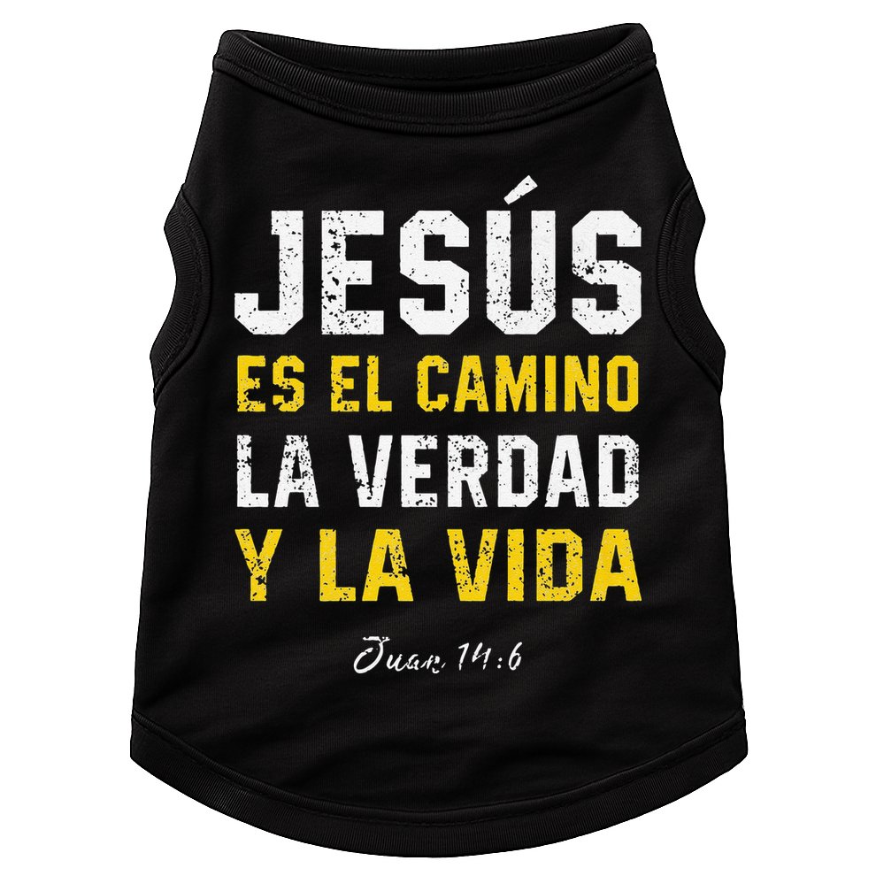 Jesus Es El Camino En Espanol Christian Spanish Preachers Premium Doggie Tank