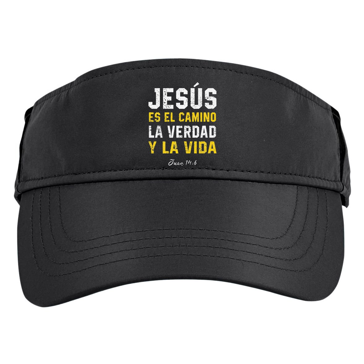 Jesus Es El Camino En Espanol Christian Spanish Preachers Premium Adult Drive Performance Visor