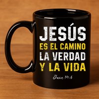 Jesus Es El Camino En Espanol Christian Spanish Preachers Premium 11oz C Handle Ceramic Mug