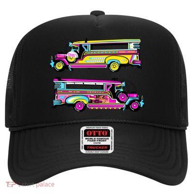 Jeepney High Crown Mesh Back Trucker Hat