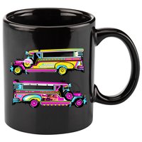 Jeepney 11oz C Handle Ceramic Mug