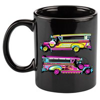 Jeepney 11oz C Handle Ceramic Mug