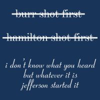 Jefferson Started It Hamilton Burr Mousepad
