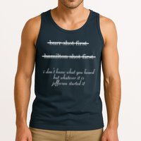 Jefferson Started It Hamilton Burr Tank Top