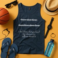 Jefferson Started It Hamilton Burr Tank Top