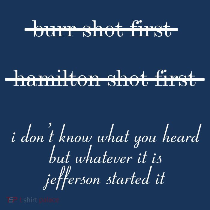Jefferson Started It Hamilton Burr Zip Tote Bag