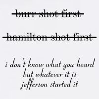 Jefferson Started It Hamilton Burr Garment-Dyed Sweatshirt